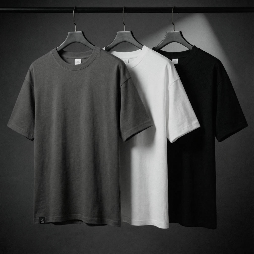 3 T-Shirts (Plain)