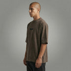 Outsider Vintage-Washed Drop-Shoulder T-Shirt [Embroidered]
